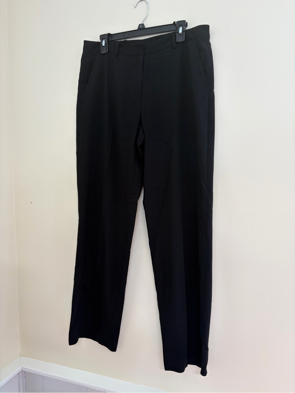 DKNY Wool Black Dress Pants
